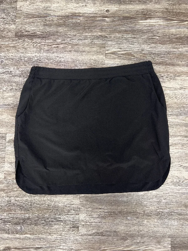 Black Athletic Skort Athleta, Size 2x