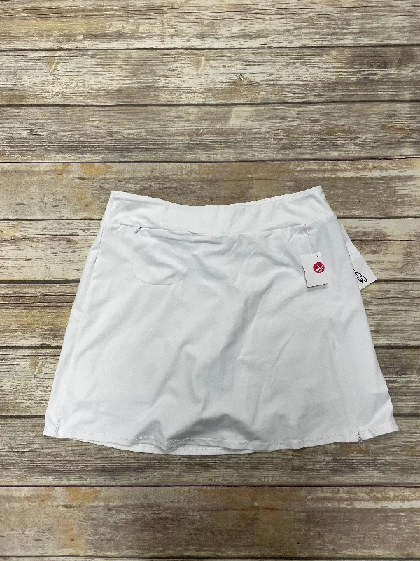 Athletic Skort By Cme In White, Size: M