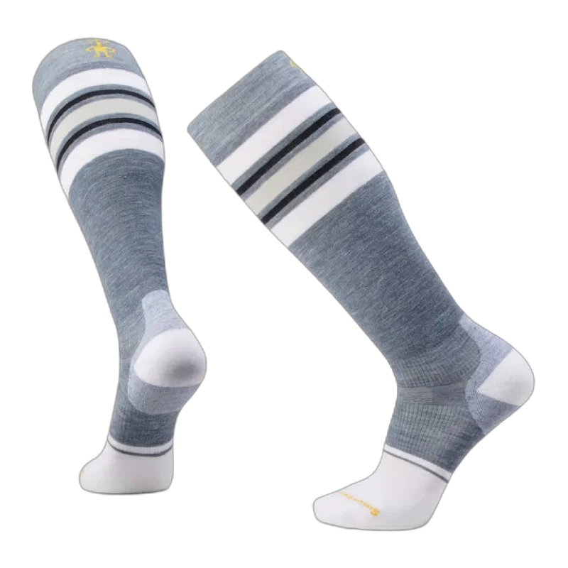 Men's Snowboard Stripe Extra Stretch Over The Calf Socks