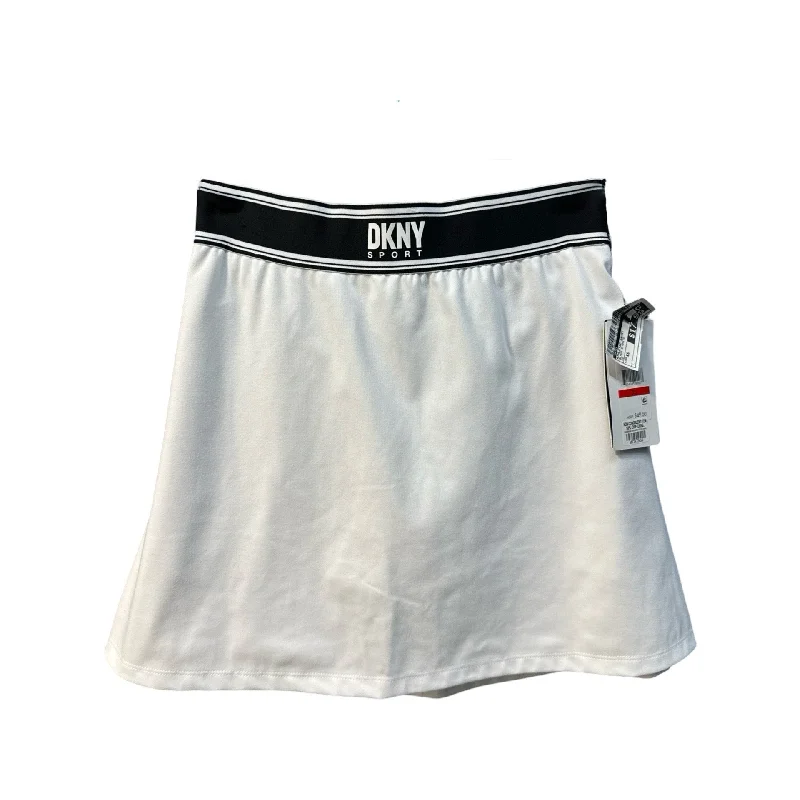 Black & White Athletic Skort Dkny, Size Xs