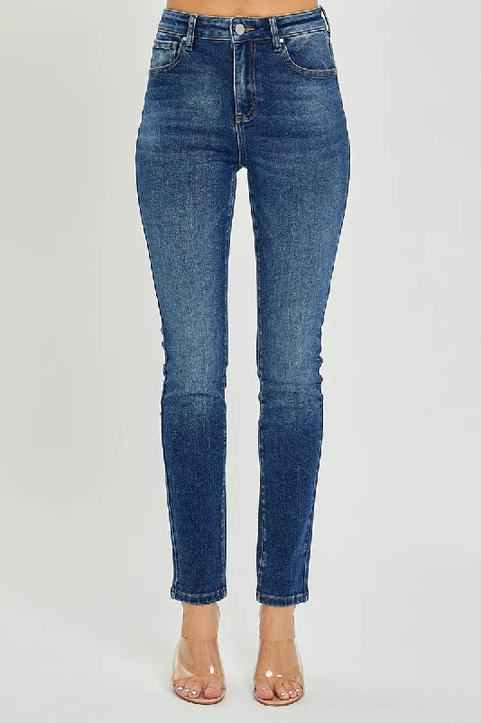 High Rise Ankle Skinny Jeans by Risen Jeans