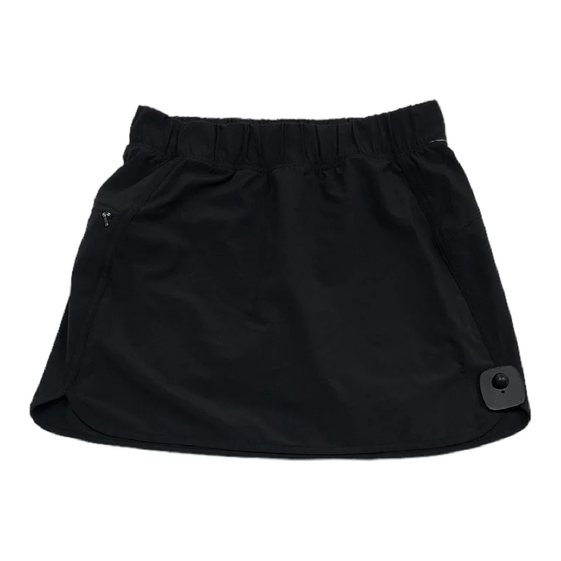 Black Athletic Skort Calia, Size Xs