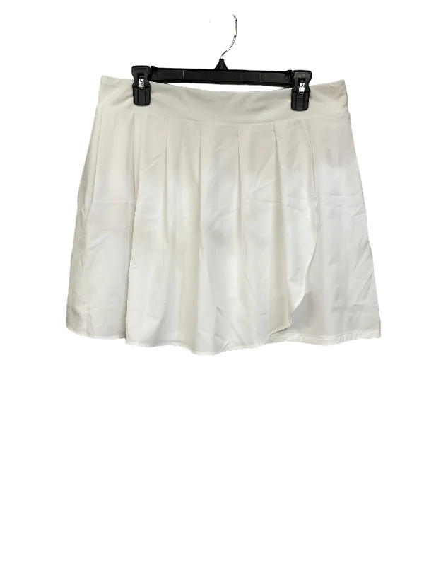 Athletic Skort By J. Crew In White, Size: L