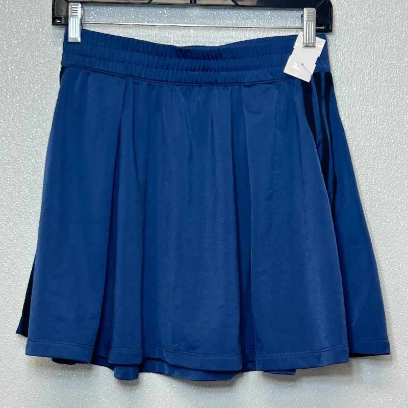 Blue Athletic Skirt Skort Adidas, Size Xs