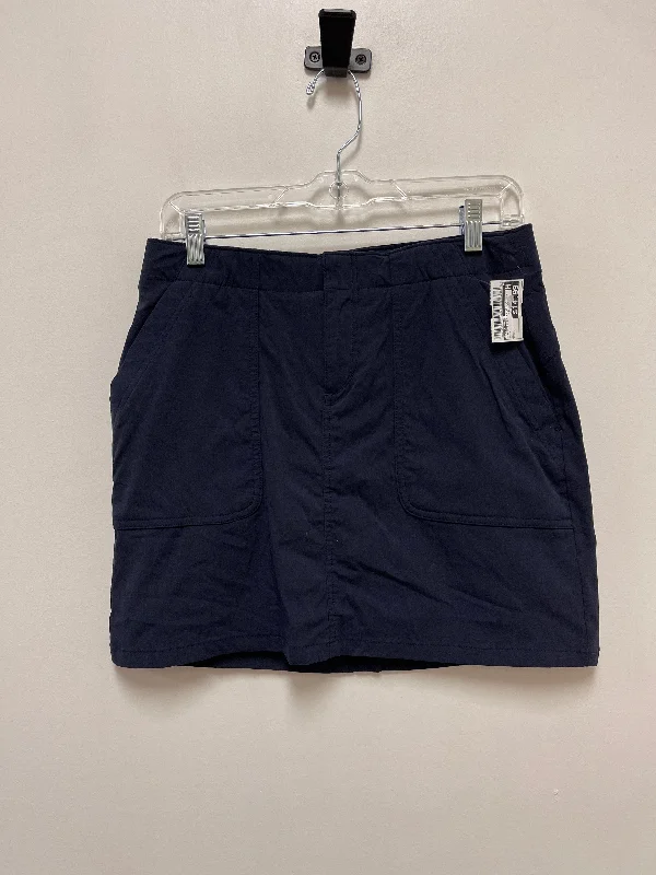 Athletic Skort By Eddie Bauer In Navy, Size: M