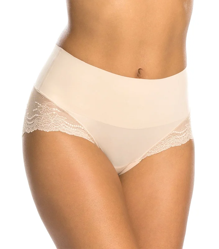 Undie-tectable® Lace Hi-Hipster Panty Nude