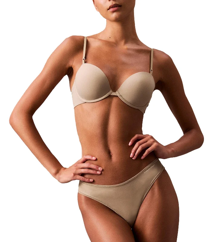 Stretch Micro Low Rise Bikini Khaki