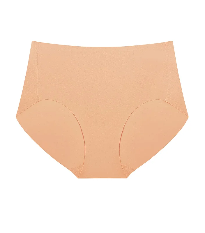 Tri-Zone Hipster Panty Brown