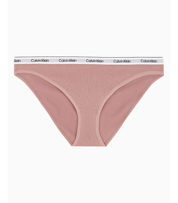 Modern Logo Bikini Brief Rose