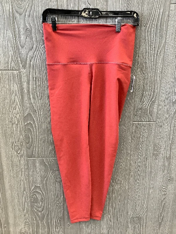 Orange Athletic Leggings Old Navy, Size M