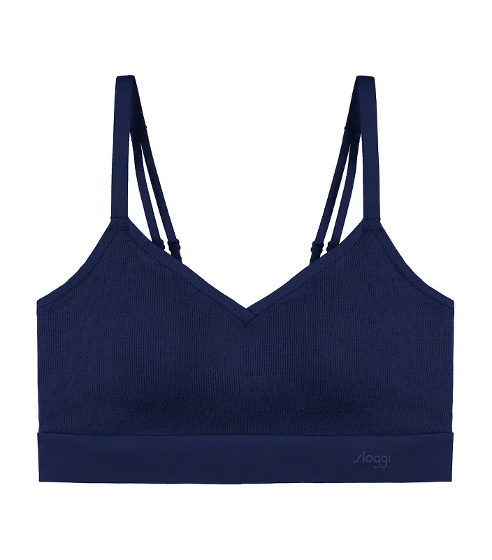 GO Allround Padded Bra Navy Free Size