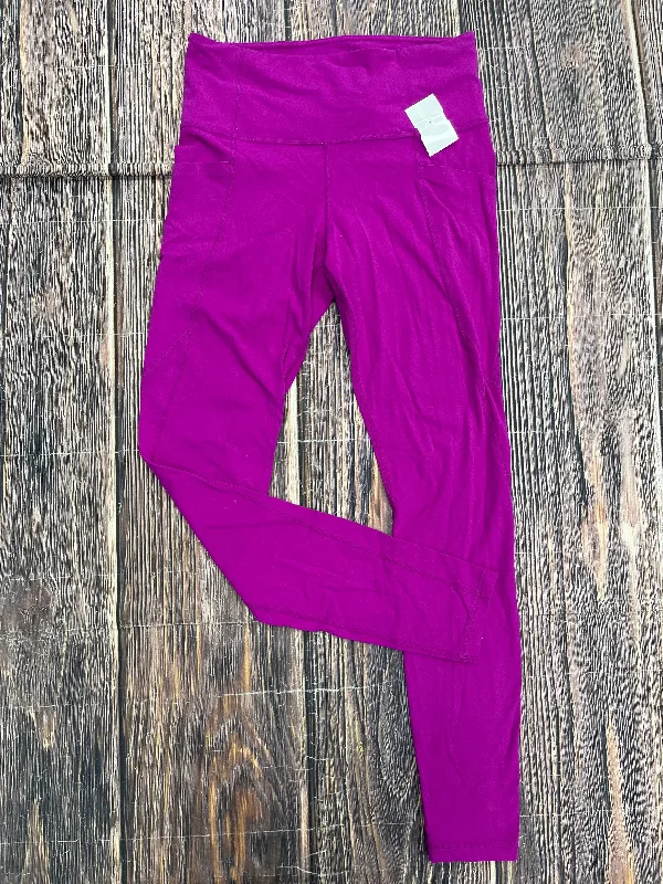 Purple Athletic Leggings Athleta, Size S