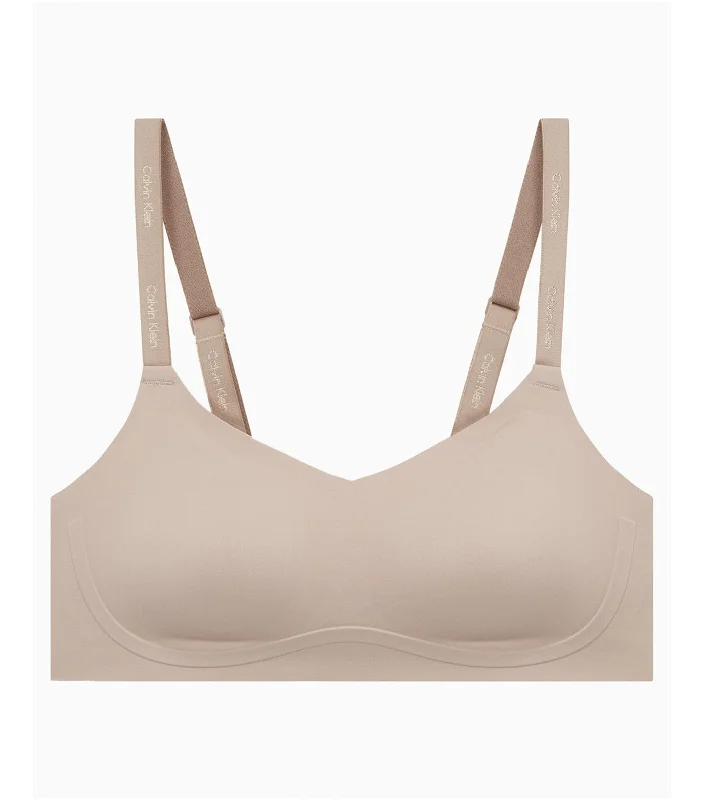 Invisibles Lightly Lined Full Coverage Bralette Beige