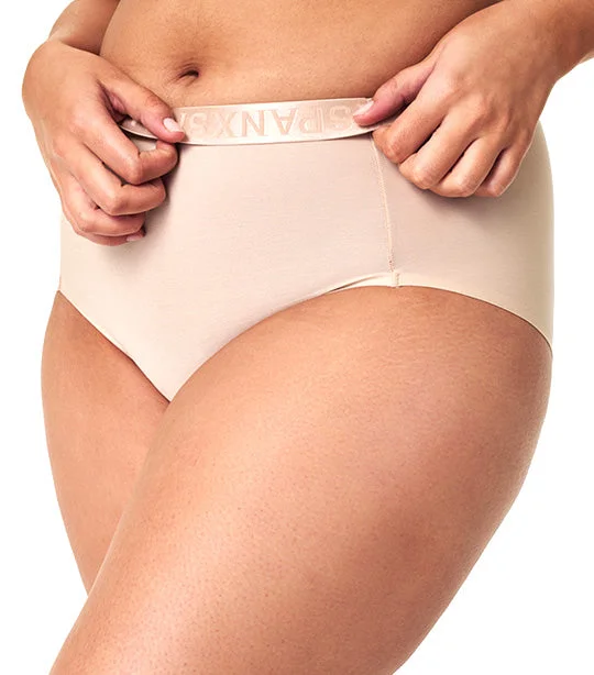 Sheer Control Shaping Brief Champagne Beige