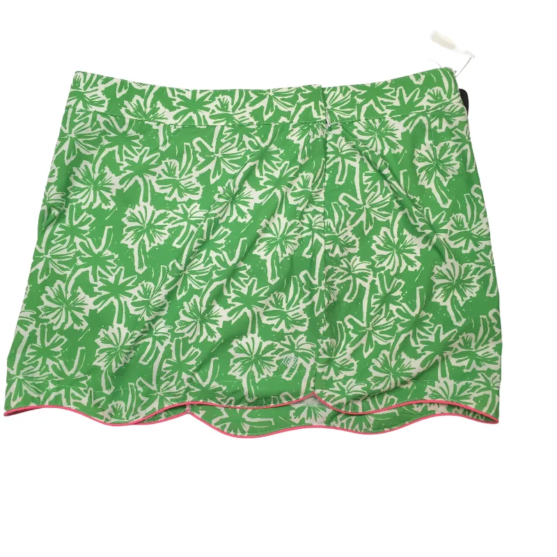 Green Athletic Skort Zelos, Size 16