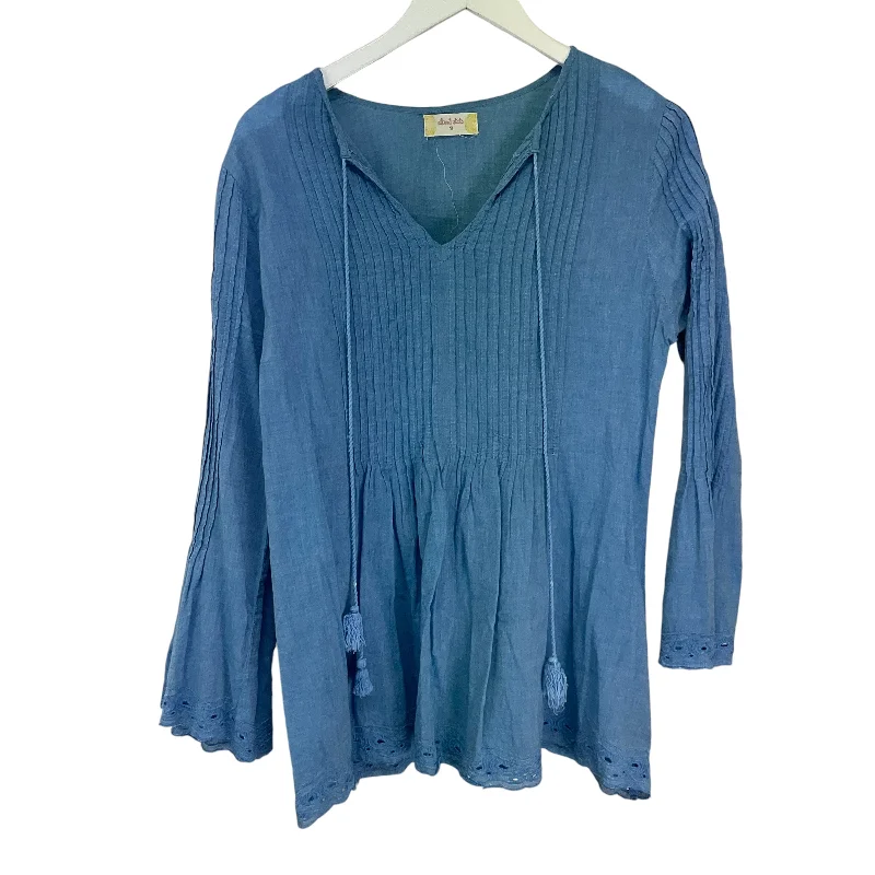 Top Long Sleeve Basic By Altard State In Blue, Size: M